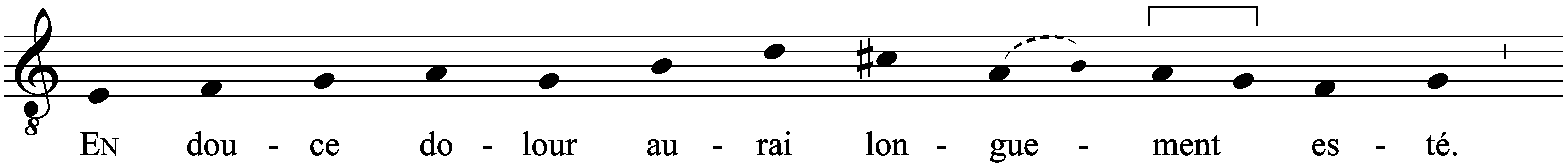 Work musical notation